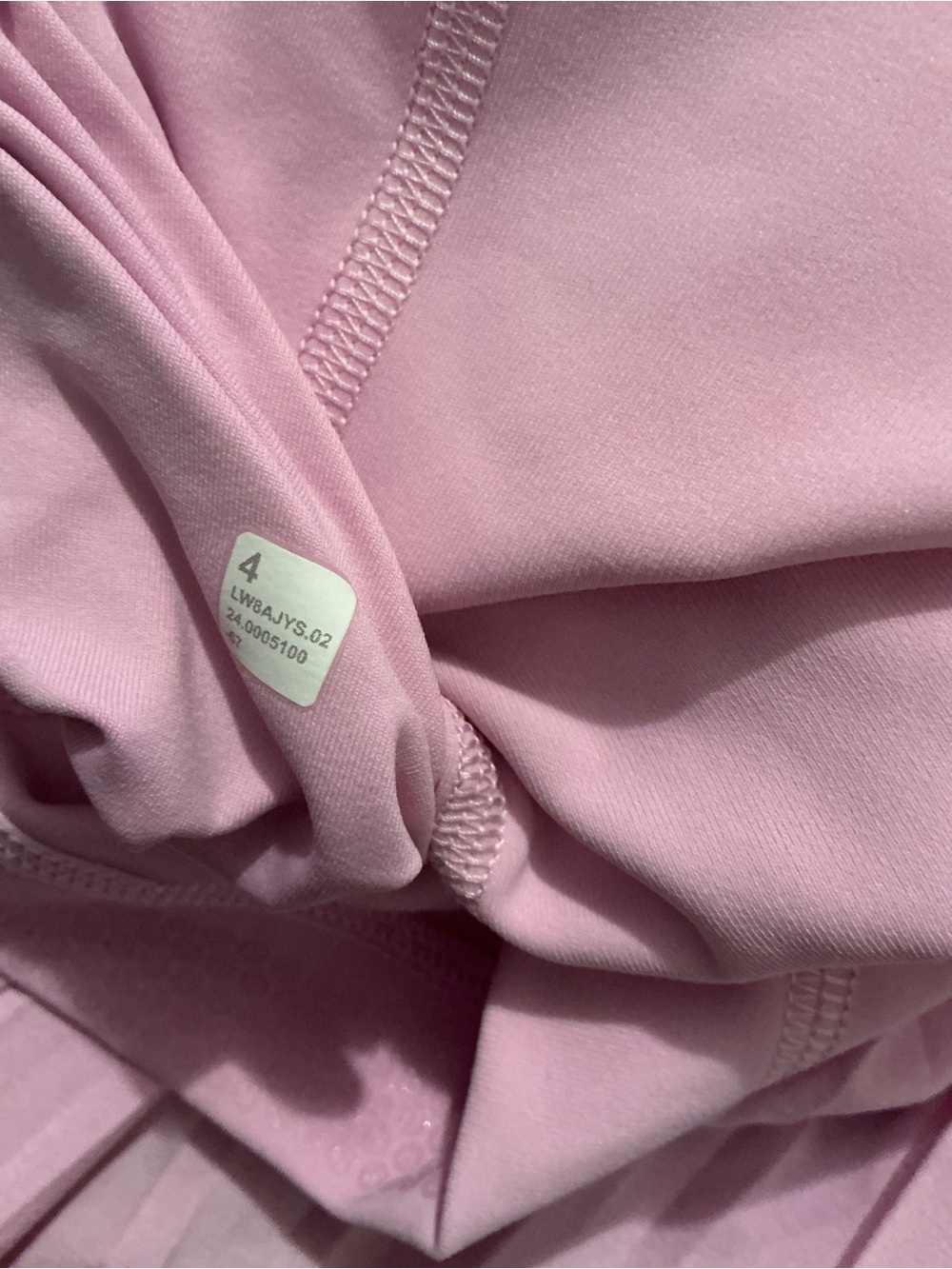 Lululemon Varsity High-Rise Pleated
Tennis Skirt Pink Organza size 4 - Picture 10 of 11
